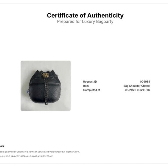 Chanel Quilted Leather Small Bucket Gabrielle Black - Picture 2 of 9